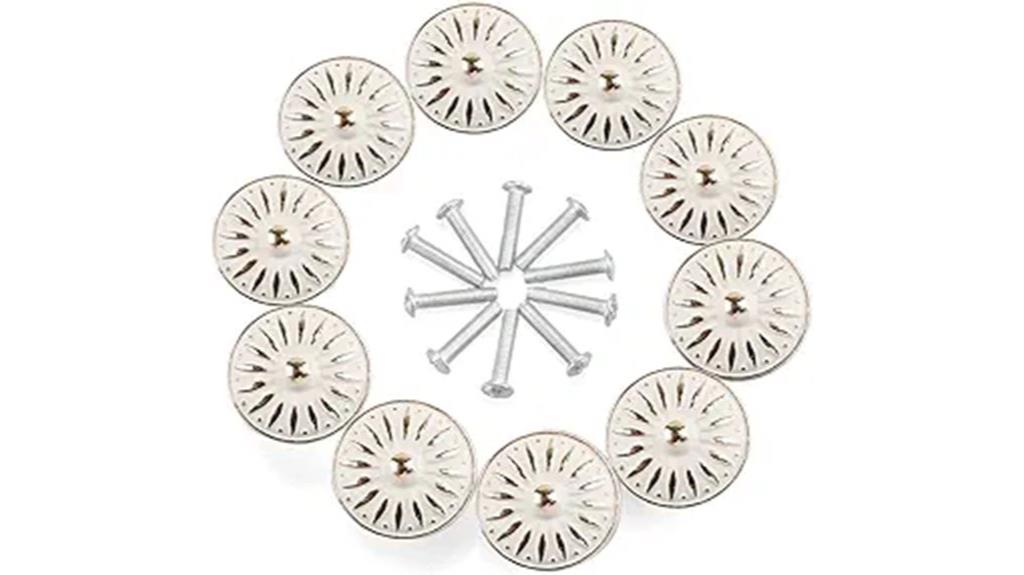 ten piece cabinet handles