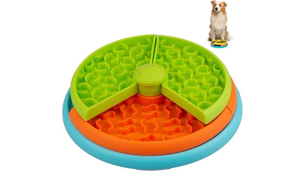 three level slow feeder