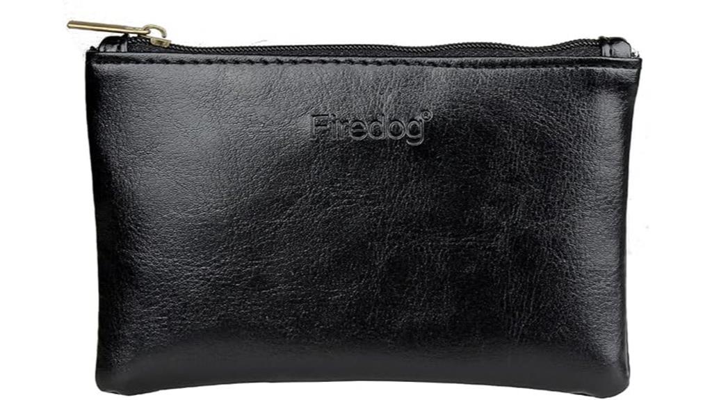 tobacco pouch with fire dog