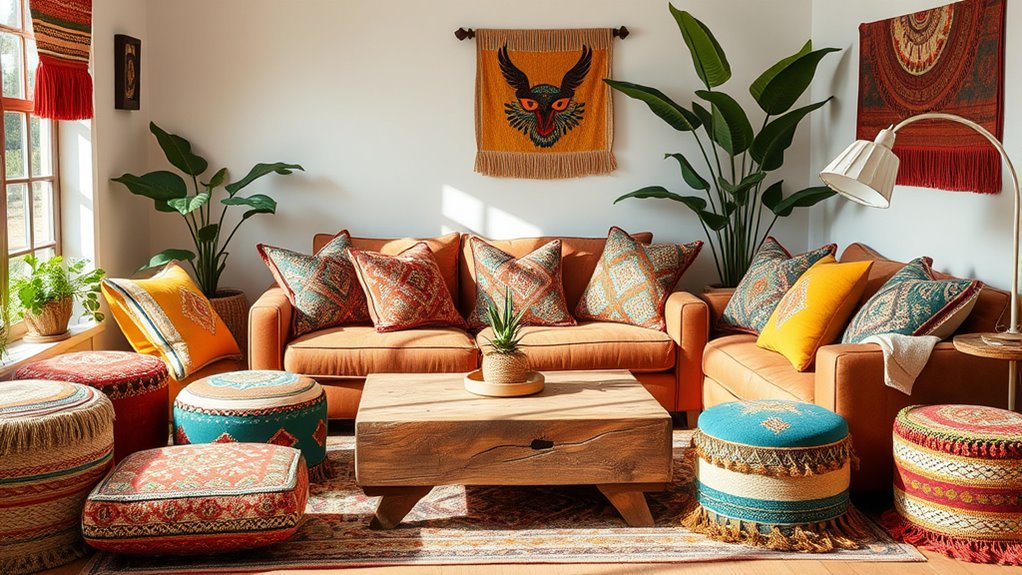top boho ottoman picks