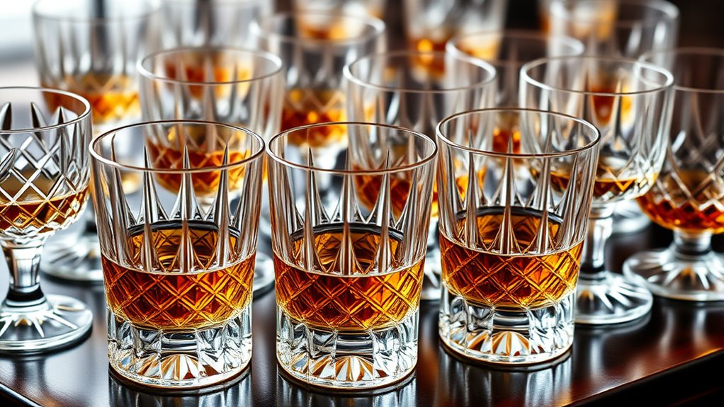top crystal whiskey glasses