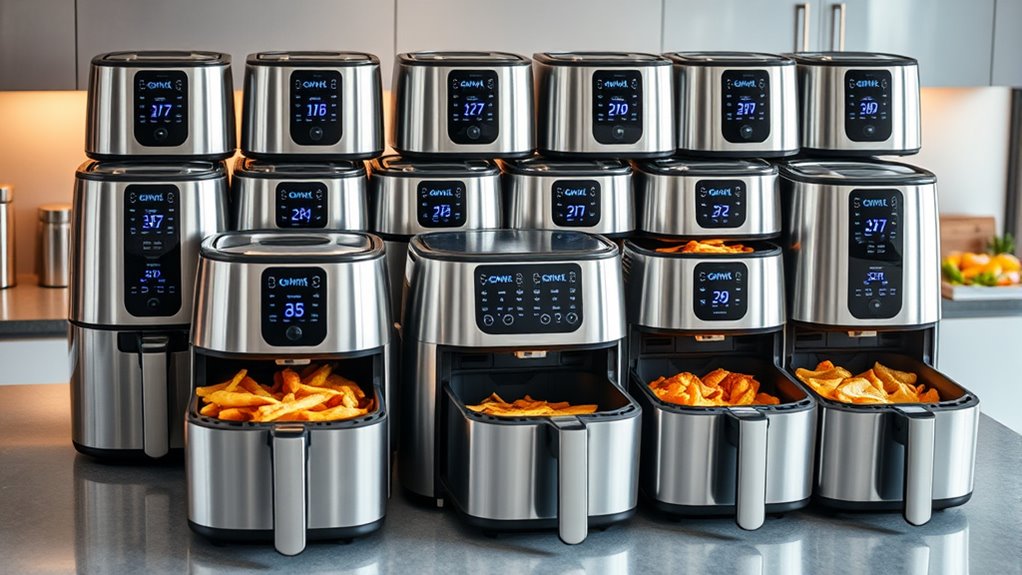 top dual basket air fryers