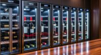 top dual zone wine coolers