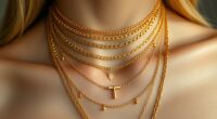 top gold layered necklace picks