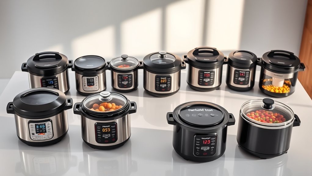 top multi cookers with pressure