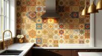 top peel and stick boho backsplash options