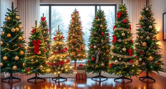 top pre lit christmas trees