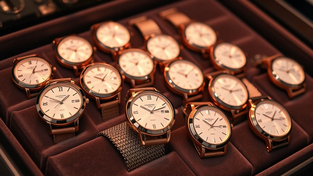 top rose gold women s watches