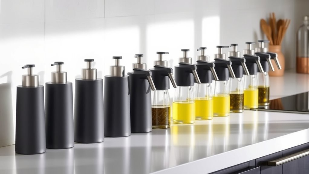 top spill proof oil dispensers