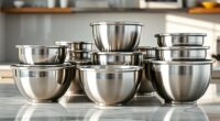 top stainless steel mixing bowls