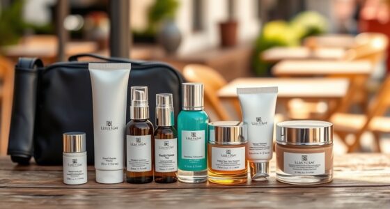 top travel skincare sets