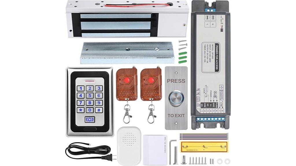 touch keypad remote access