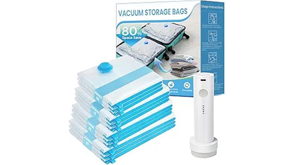 travel clothing vacuum bags