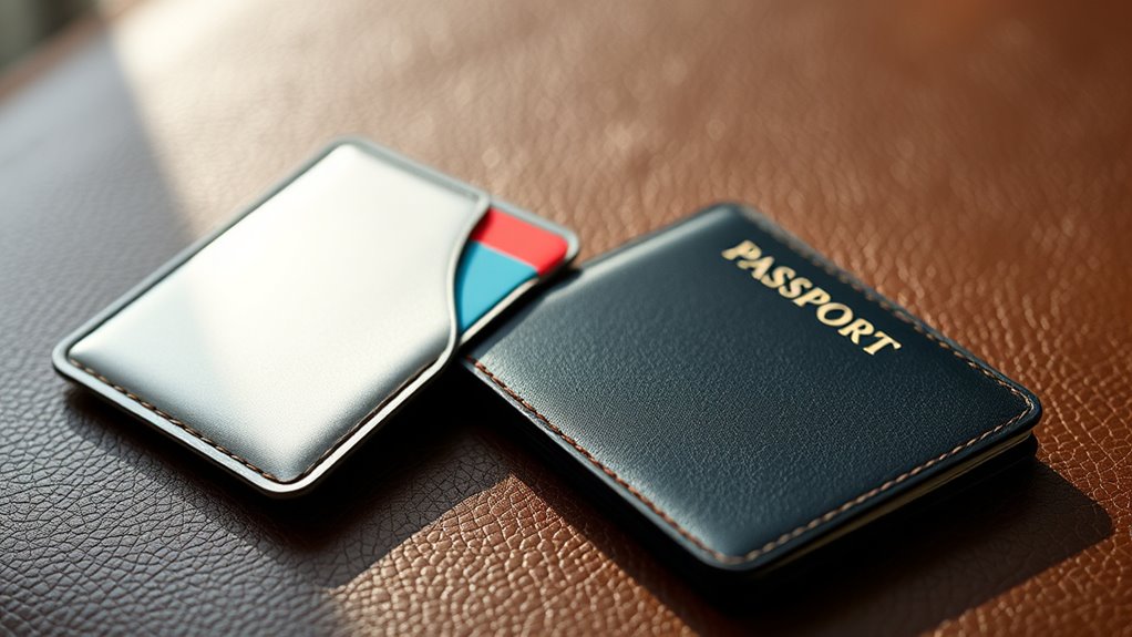 travel friendly rfid passport wallet