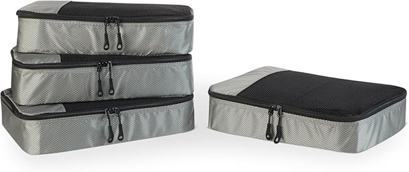 travel organization storage cubes