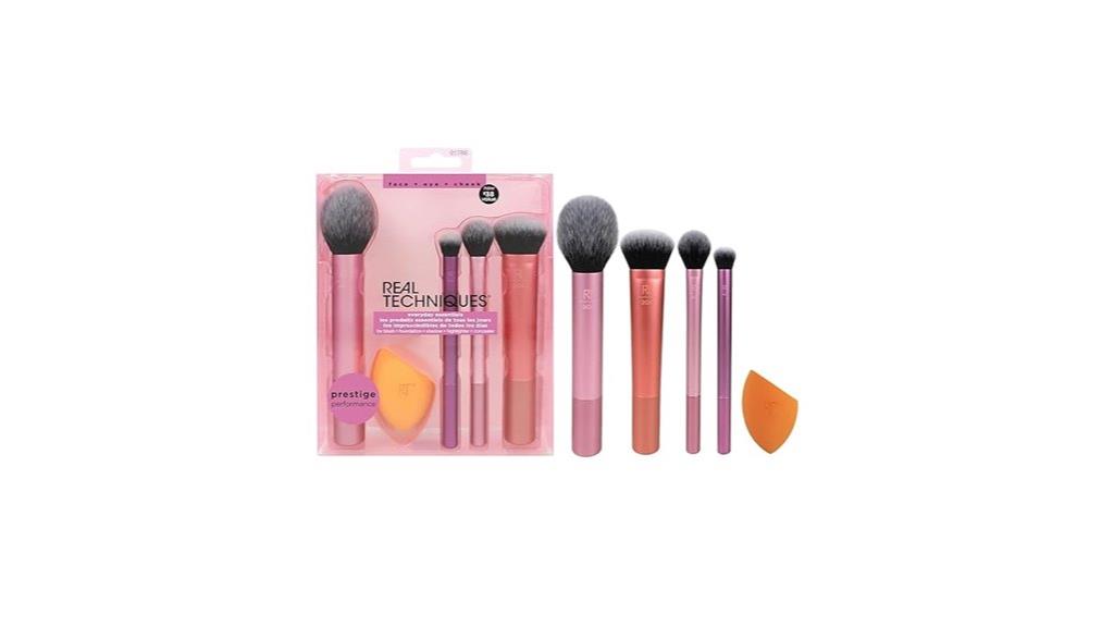 travel sized makeup brush set