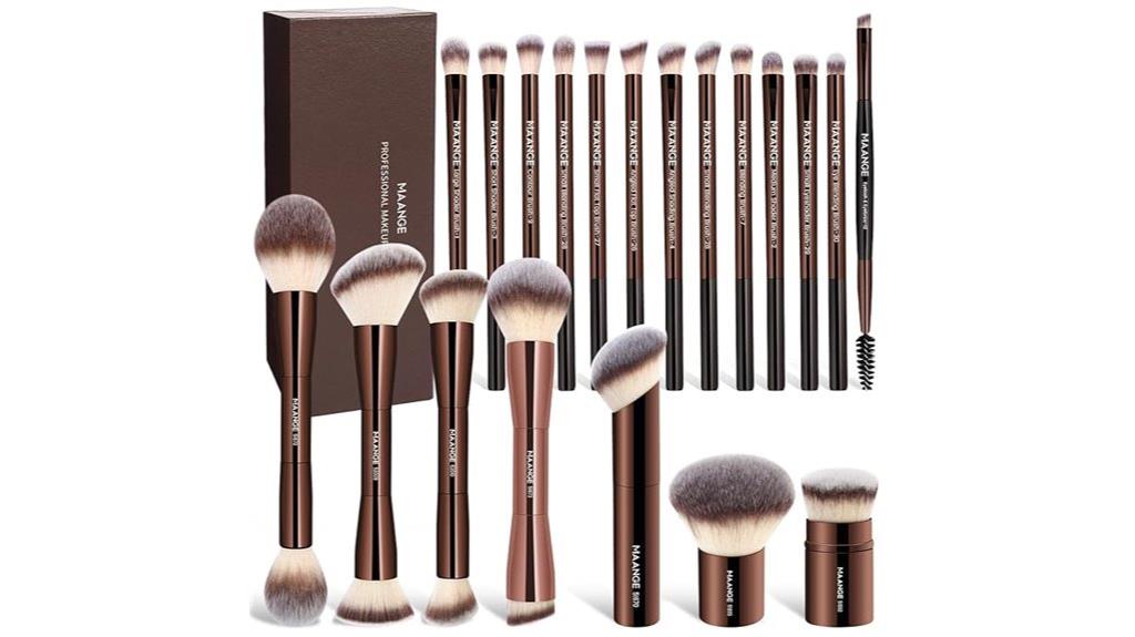 twenty piece brush set