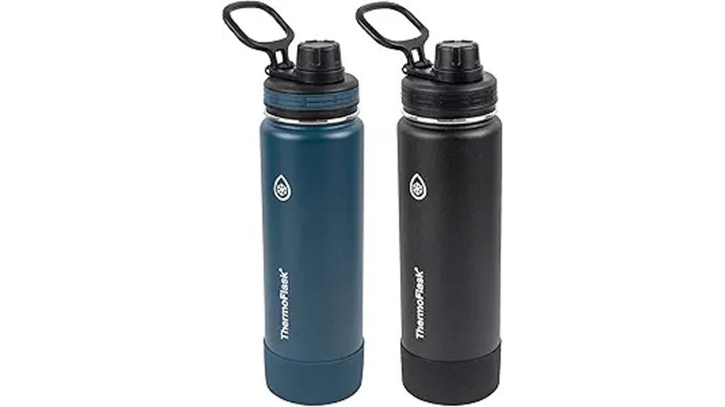 two pack stainless steel bottles