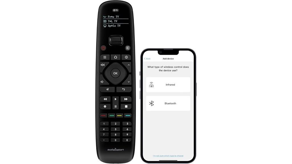 universal remote with backlight