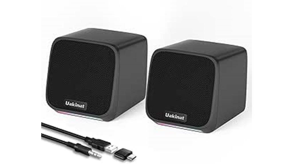 usb powered desktop speakers