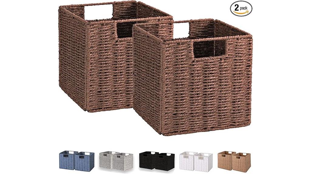 vagusicc wicker basket set
