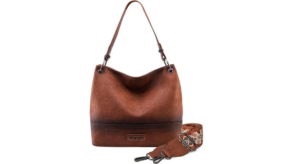 vegan leather hobo bag