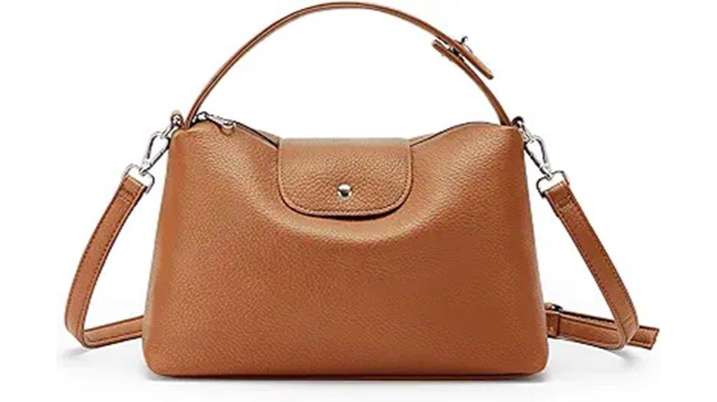 vegan leather hobo bag