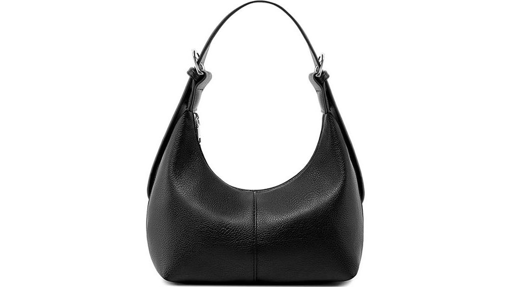 vegan leather hobo bag
