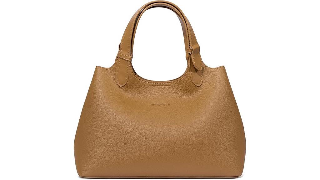 vegan leather satchel