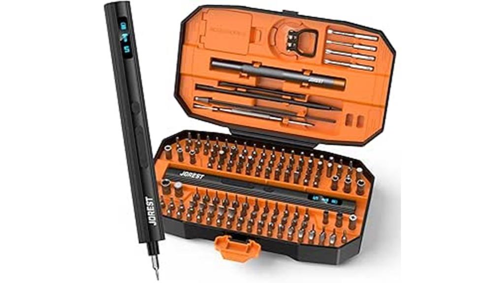versatile 155 in 1 screwdriver