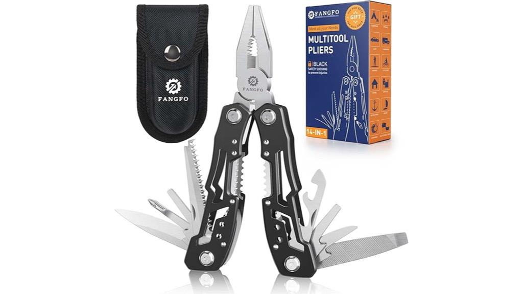 versatile stainless steel multitool