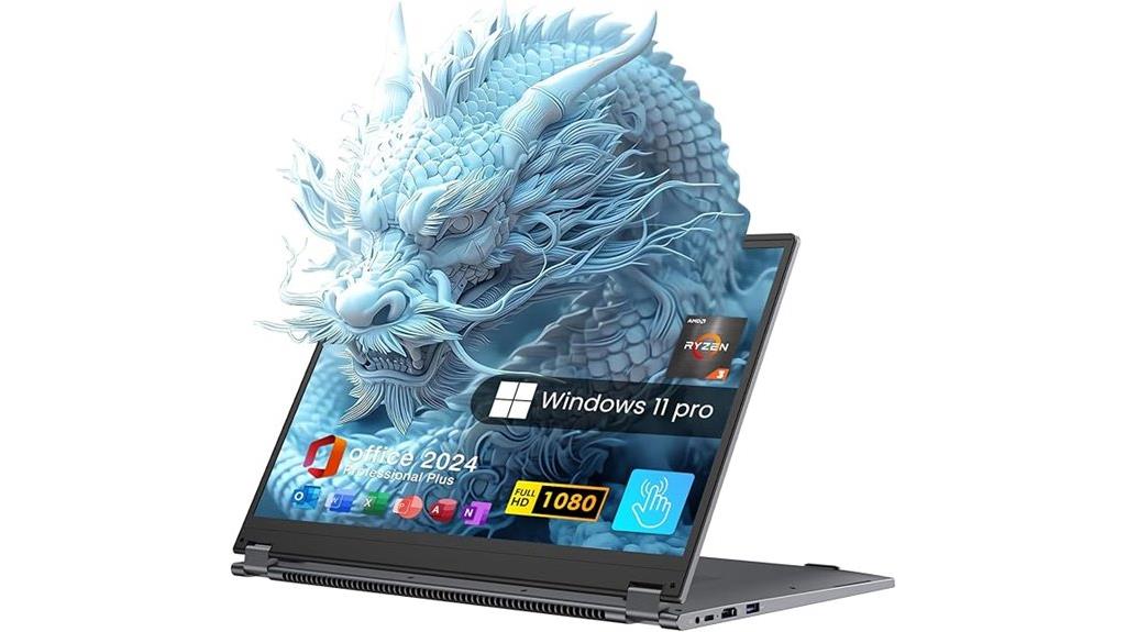 versatile touchscreen laptop specifications