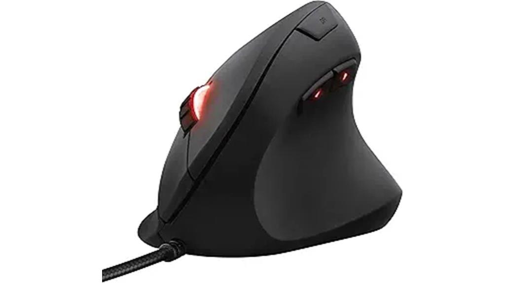 vertical ergonomic gaming mouse