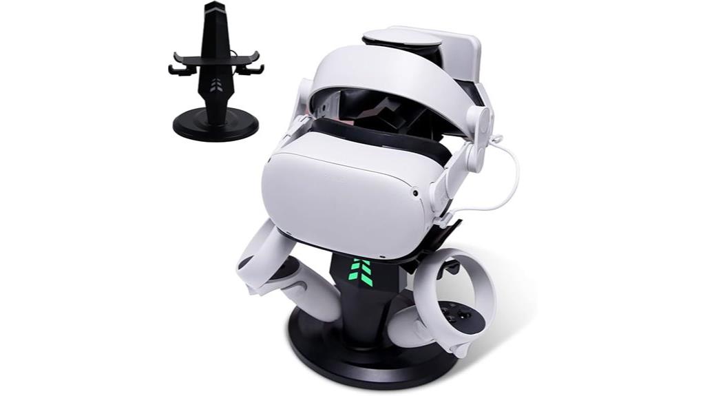 vr headset charging dock