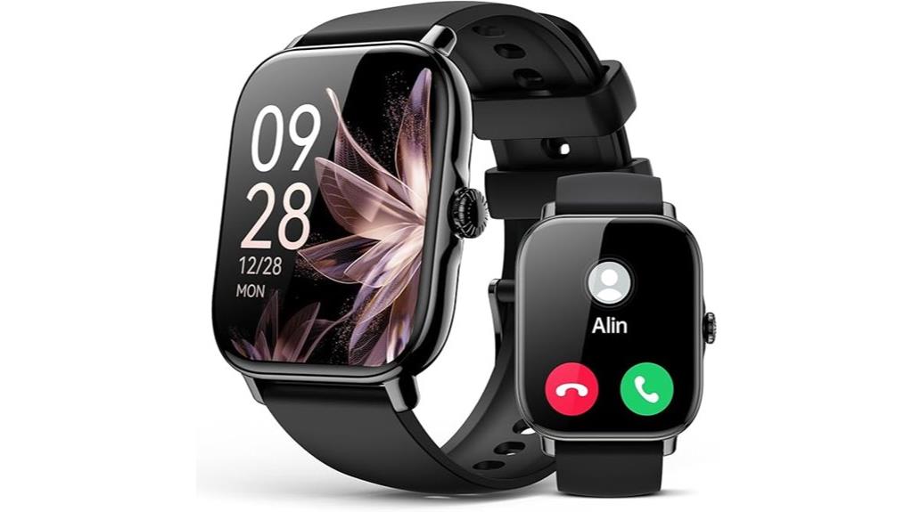 waterproof fitness call watch