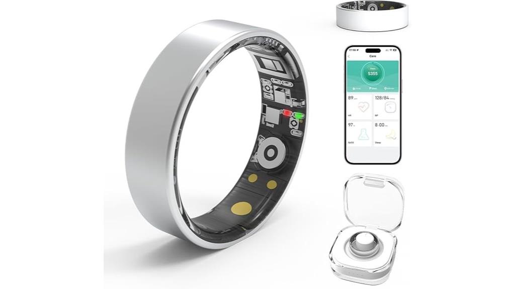 waterproof fitness tracker ring