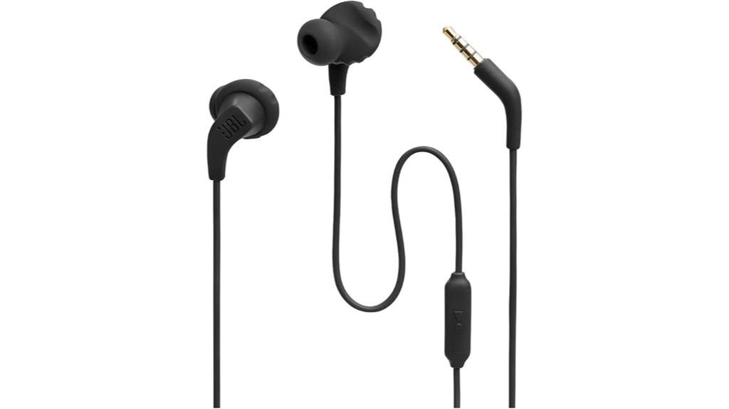 waterproof wired sports headphones