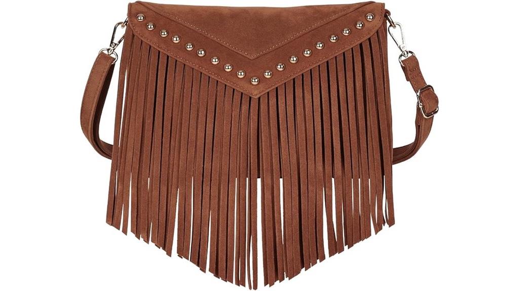 western fringe purse