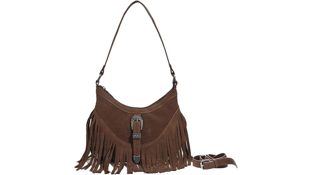 western fringe purse