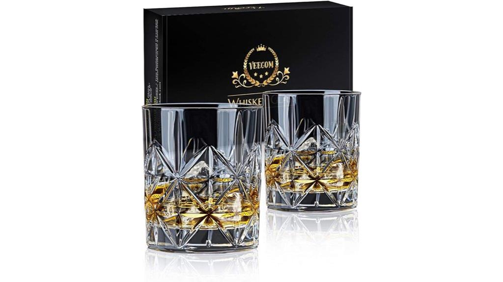 whiskey glass set