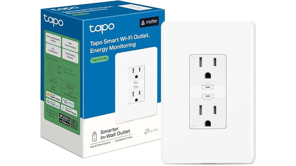 wi fi in wall smart plug