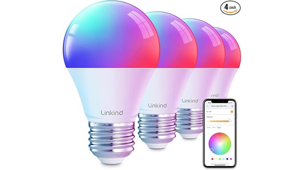 wifi bluetooth color bulbs