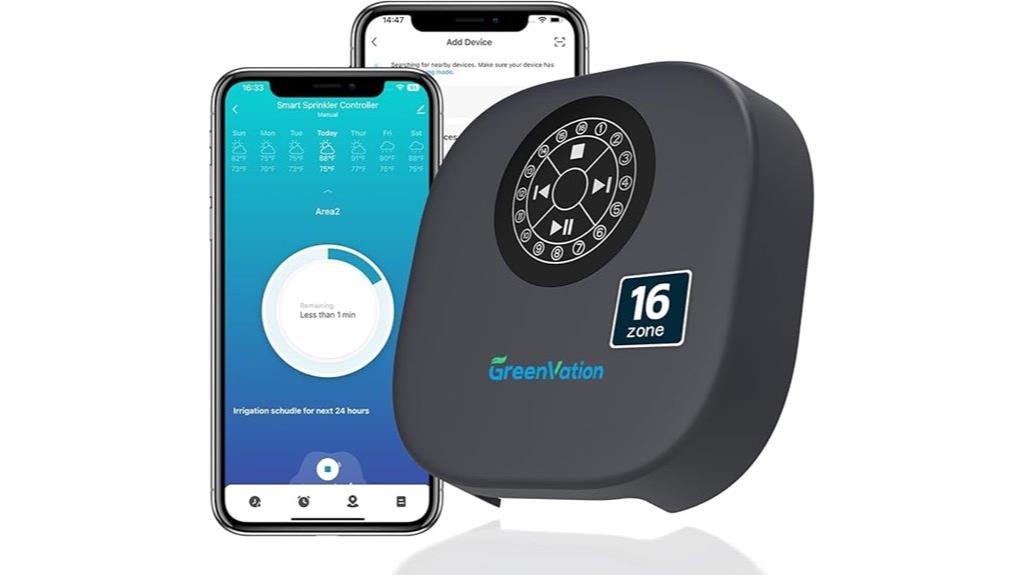 wifi enabled outdoor sprinkler timer