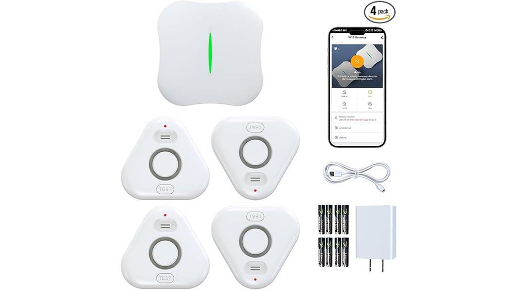 wifi leak sensor set