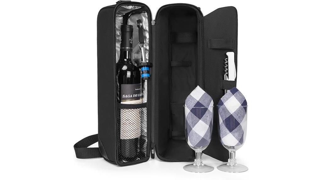 wine gift set with accessories