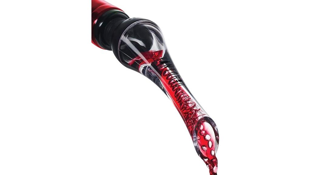 wine pouring aerator