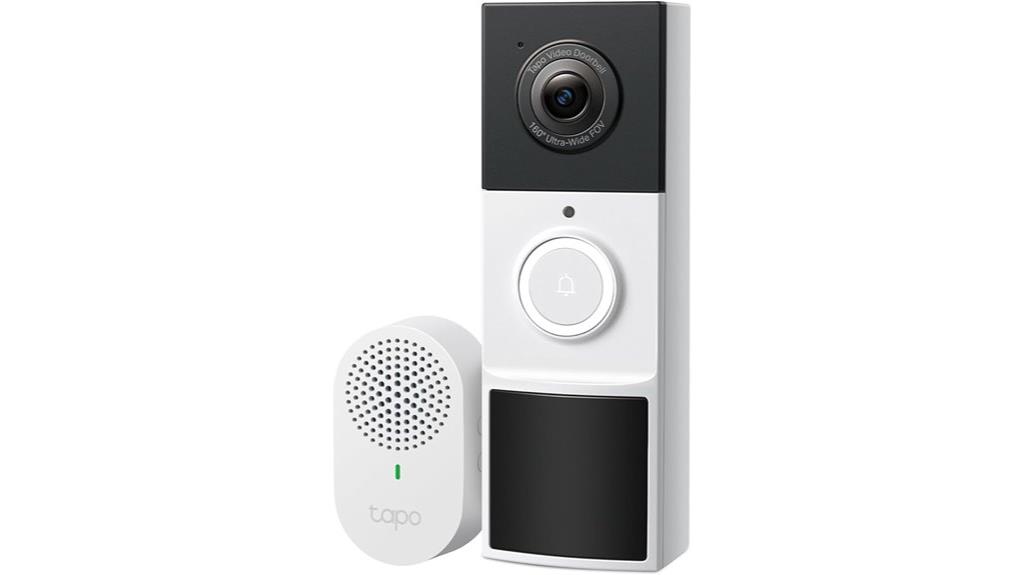 wireless 2k video doorbell