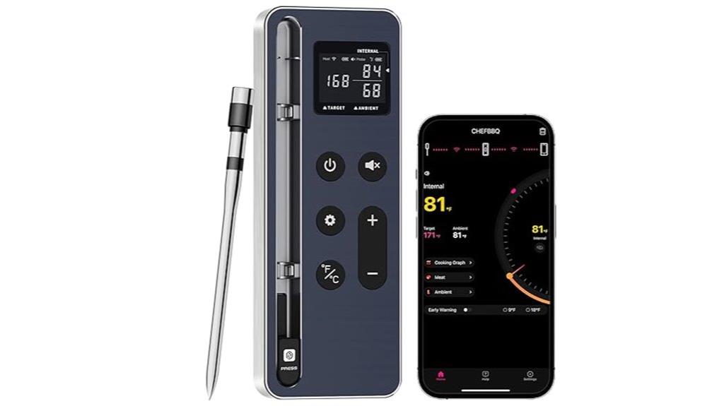 wireless bluetooth meat thermometer