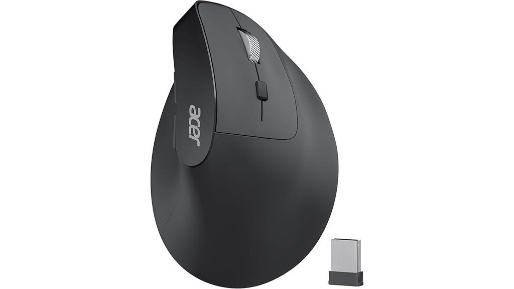 wireless ergonomic mouse