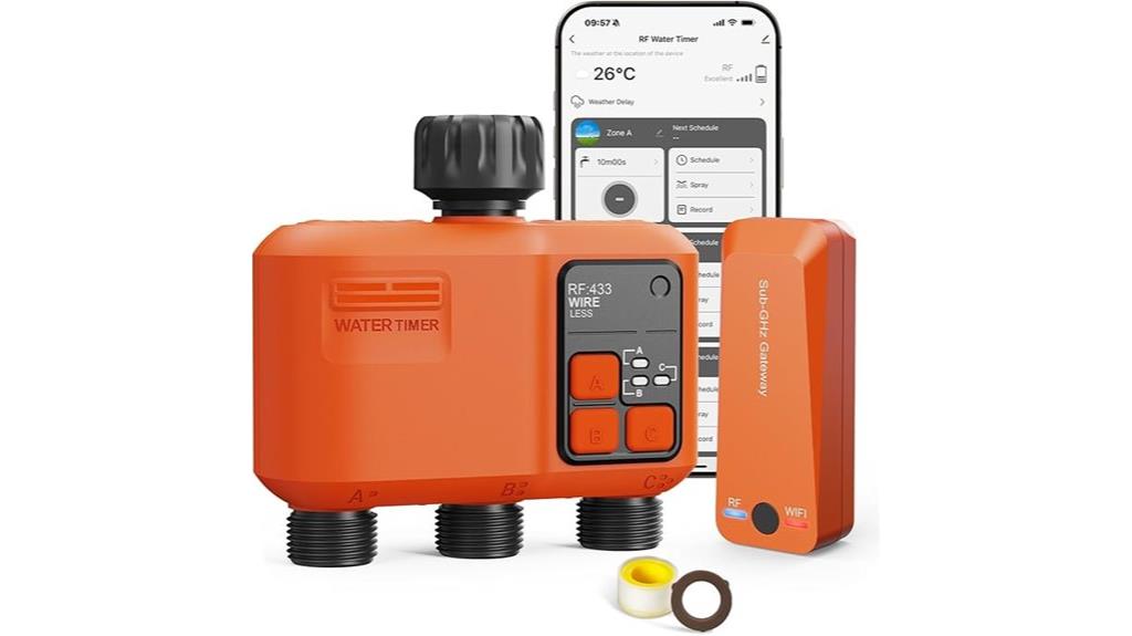 wireless garden hose controller